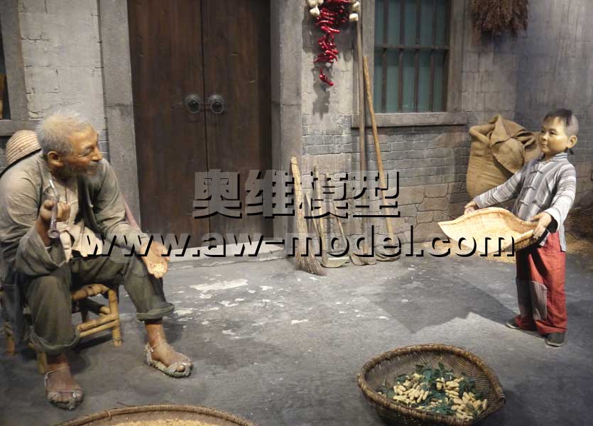 硅胶人物模型