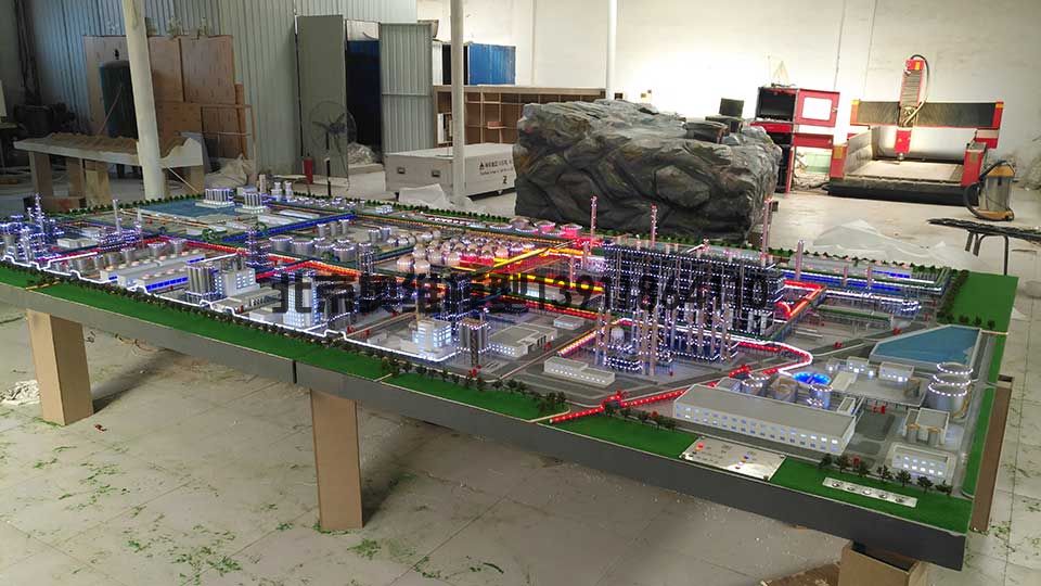 中石化中沙厂模型