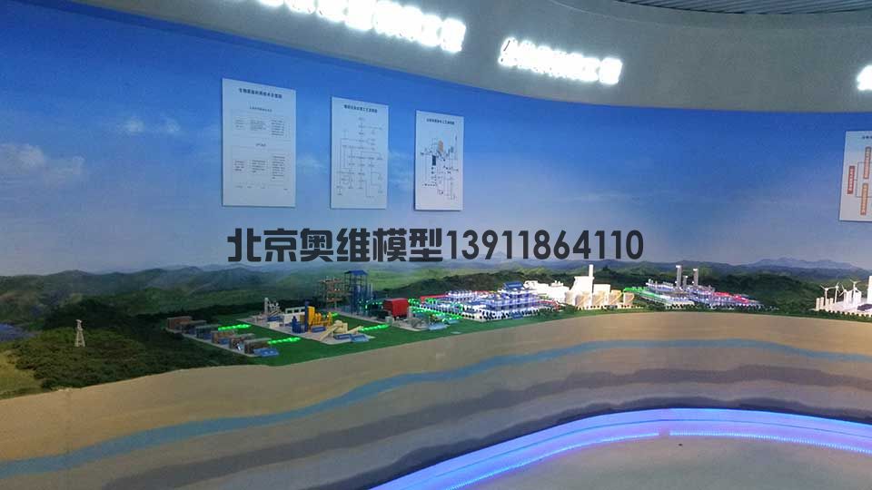 石油开采场景模型